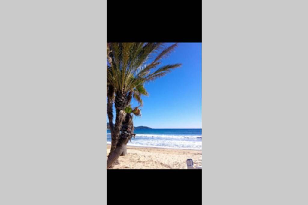 Au Petit Bonheur Vue Mer, Parking, 400M Plage Le Lavandou Luaran gambar